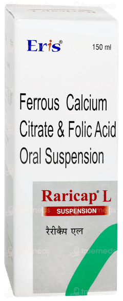 Raricap L Suspension 150ml Raricap L Suspension 150ml