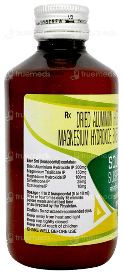 Solacid O Sugar Free Suspension 170ml