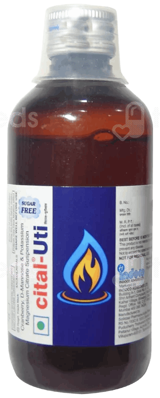 Cital Uti Sugar Free Suspension 200Ml