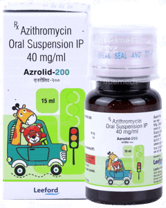 Azrolid 200 Suspension 15Ml Azrolid 200 Suspension 15Ml