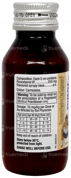 Sumo L Ds Strawberry Flavour Suspension 60Ml