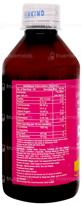 Reheptin Rf Mango Flavour Suspension 200ml