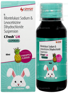 C Fresh Lm Pineapple Flavour Suspension 60ml C Fresh Lm Pineapple Flavour Suspension 60ml