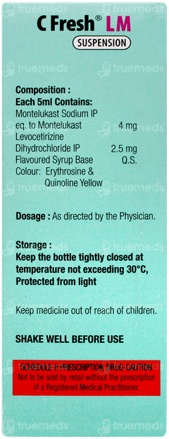 C Fresh Lm Pineapple Flavour Suspension 60ml C Fresh Lm Pineapple Flavour Suspension 60ml