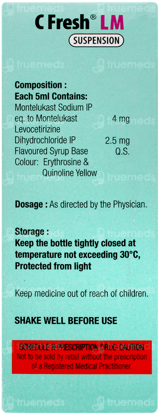 C Fresh Lm Pineapple Flavour Suspension 60ml