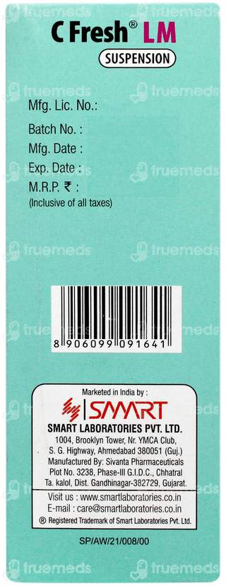 C Fresh Lm Pineapple Flavour Suspension 60ml