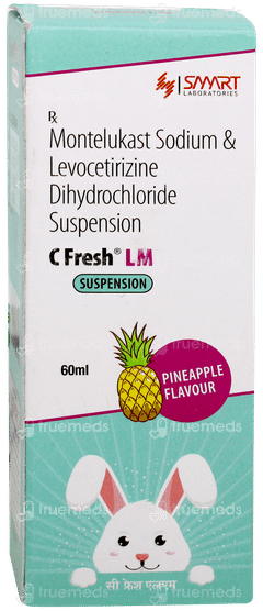 C Fresh Lm Pineapple Flavour Suspension 60ml C Fresh Lm Pineapple Flavour Suspension 60ml