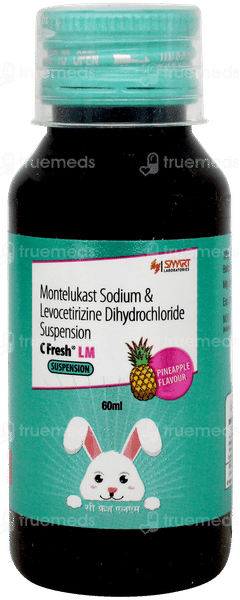 C Fresh Lm Pineapple Flavour Suspension 60ml C Fresh Lm Pineapple Flavour Suspension 60ml