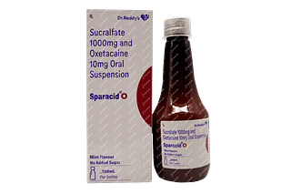 Sparacid O Mint Flavour No Added Sugar Suspension 200ml