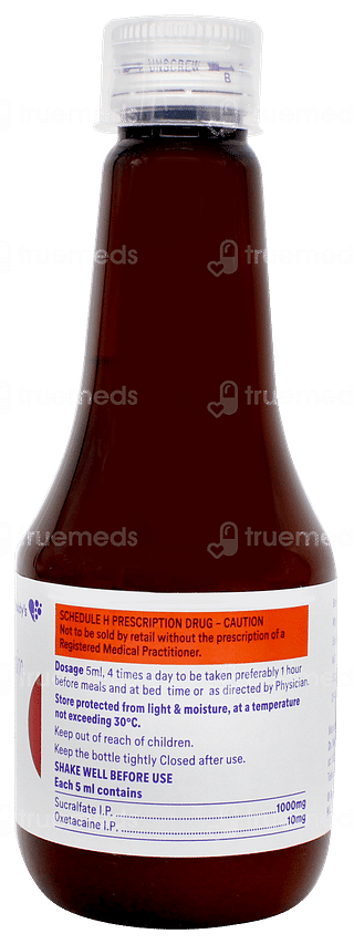 Sparacid O Mint Flavour No Added Sugar Suspension 200ml