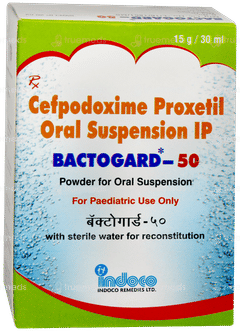 Bactogard 50 Suspension 30ml Bactogard 50 Suspension 30ml