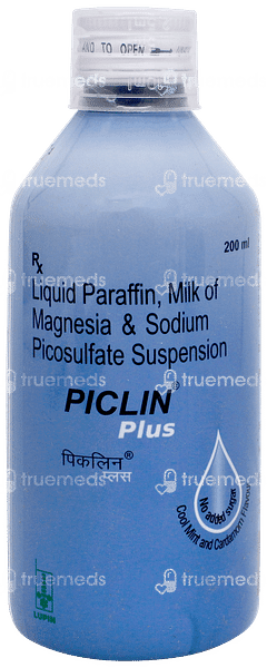 Piclin Plus Cool Mint And Cardamom Flavour No Added Sugar Suspension 200ml