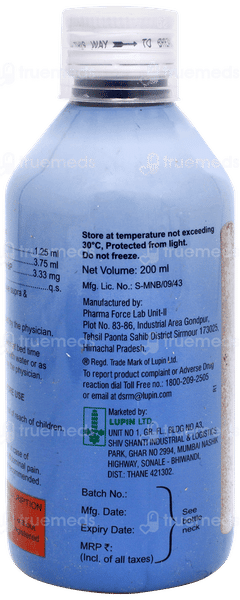 Piclin Plus Cool Mint And Cardamom Flavour No Added Sugar Suspension 200ml