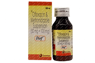 Diof 50/100 MG Suspension 60 ML