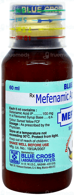 Meftal P Mango Flavour Suspension 60ml Meftal P Mango Flavour Suspension 60ml