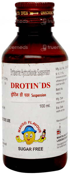 Drotin Ds Mango Flavour Sugar Free Suspension 100ml