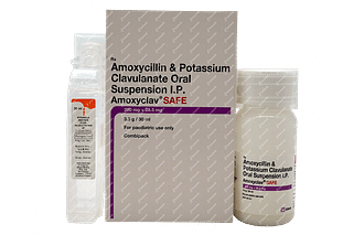 Amoxyclav Safe 200mg + 28.5mg Suspension 30ml