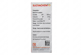 Sucrachem O Sugar Free Suspension 200ml