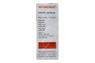 Sucrachem O Sugar Free Suspension 200ml