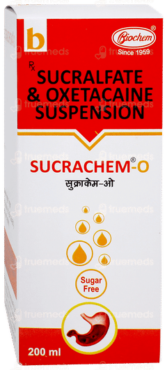 Sucrachem O Sugar Free Suspension 200ml Sucrachem O Sugar Free Suspension 200ml
