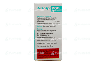 Azicip 200 Peppermint And Orange Flavour Suspension 15ml