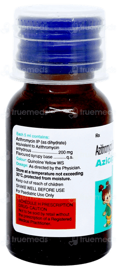 Azicip 200 Peppermint & Orange Flavour Suspension 15ml Azicip 200 Peppermint & Orange Flavour Suspension 15ml
