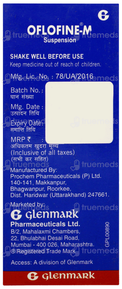 Oflofine M Tangy Orange Flavour Suspension 30ml