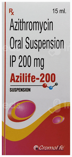 Azilife 200 Mg Suspension 15 Ml Azilife 200 Mg Suspension 15 Ml