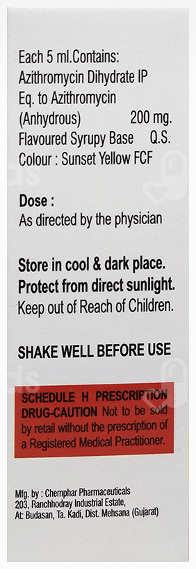 Azilife 200 Mg Suspension 15 Ml