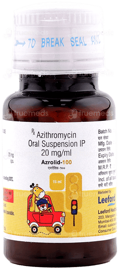 Azrolid 100 Suspension 15Ml Azrolid 100 Suspension 15Ml