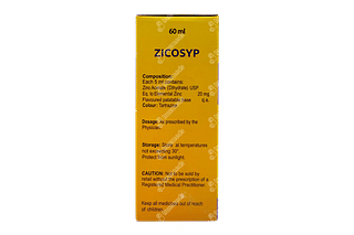 Zicosyp 20 MG Syrup 60 ML