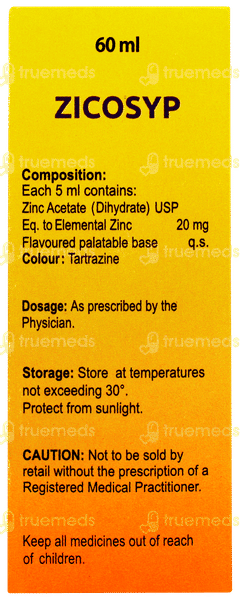 Zicosyp Solution 60ml
