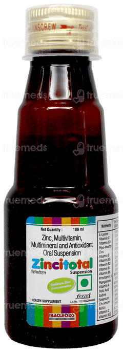 Zincitotal Suspension 100Ml