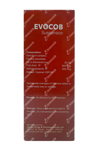 Evocob 30/0.5/0.5 MG Suspension 150 ML