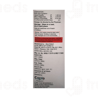 Catharnec Mint Flavour Sugar Free Oral Suspension 200 ML