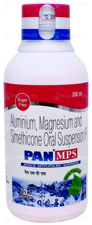 Pan Mps Mint Flavour Sugar Free Suspension 200ml