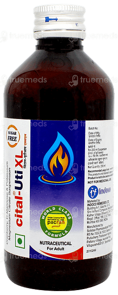 Cital Uti Xl Sugar Free Suspension 200ml