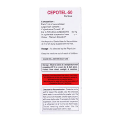 Cepotel 50 Mg Suspension 30 Ml Cepotel 50 Mg Suspension 30 Ml