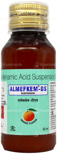Almefkem Ds Orange Flavour Suspension 60Ml Almefkem Ds Orange Flavour Suspension 60Ml