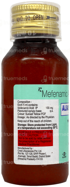 Almefkem Ds Orange Flavour Suspension 60Ml Almefkem Ds Orange Flavour Suspension 60Ml