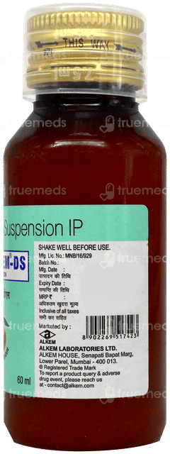 Almefkem Ds Orange Flavour Suspension 60Ml Almefkem Ds Orange Flavour Suspension 60Ml