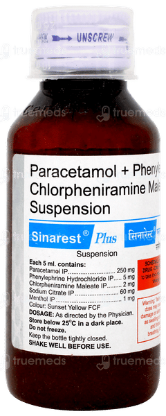 Sinarest Plus Suspension 75ml Sinarest Plus Suspension 75ml