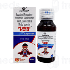 Nobel Cold Orange Flavour Suspension 60ml Nobel Cold Orange Flavour Suspension 60ml