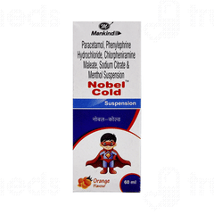 Nobel Cold Orange Flavour Suspension 60ml Nobel Cold Orange Flavour Suspension 60ml