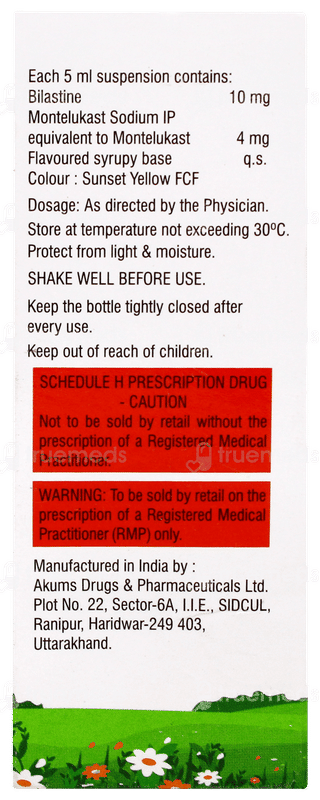 Bilasure M Kid Suspension 60ml