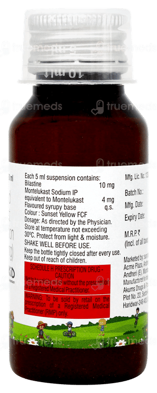 Bilasure M Kid Suspension 60ml