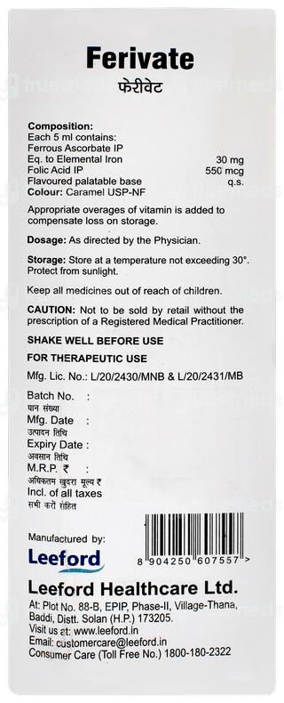 Ferivate Suspension 150ml