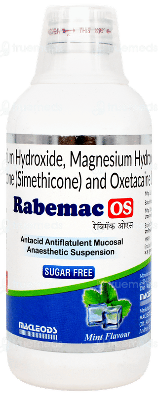 Rabemac Os Mint Flavour Sugar Free Suspension 200ml