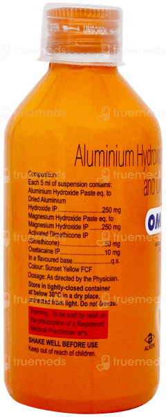 Omee Mps O Orange Flavour Sugar Free Suspension 200ml