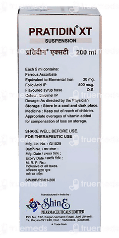 Pratidin Xt Suspension 200ml